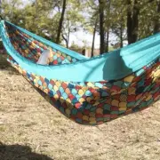 EQUIP Tree Hammock, Blue Collage Play, 400 Lbs Capacity (99357) New
