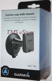 Garmin Cradle / Bracket & Suction Cup Mount for Dezl 770LM 770LMT HD Trucker GPS