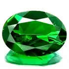 0.73ct SPARKLING UNHEAT NATURAL BEST 5A+ TSAVORITE GREEN GARNET OVAL GEM 7x5mm