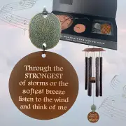Memorial Wind Chimes Large Deep Tone Gift in Memory after the Loss of a Loved On
