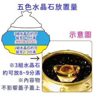 吉祥開運坊】銅聚寶盆系列【銅製聚寶盆 含蓋 大尺寸 附五色石 五帝錢 元寶】開光 擇日