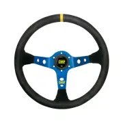 New OMP CORSICA BLUE Suede Steering Wheel