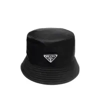在飛比找ETMall東森購物網優惠-Prada 銀三角logo再生尼龍男仕漁夫帽(2HC137-