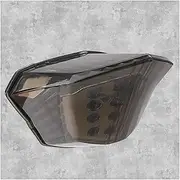 Motorcycle Indicators Turning For Y&amaha XJ6 FZ6R 2009-2017 12V Motorcycle Rear LED Tail Light Taillight Smoked Brake Turn Signals Lamp Flashlight Integrated