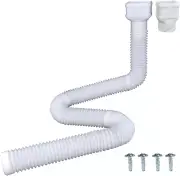 7Ft Long Gutter Downspout Extensions, 3” Downspout Extender Drainage Pipe for 2"