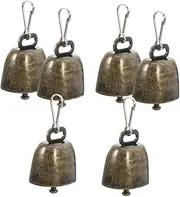 VANZACK Craft Copper Bells Set Pet Collar Accessory Loud Sound for Dog Cat Horse DIY Ornament