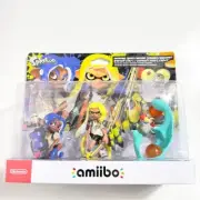 amiibo Triple Pack - Inkling, Octoling, and Smallfry Splatoon 3 Series NINTENDO