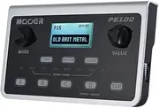 ASHDEL PE100 Portable Multi-Effects Processor Guitar Effect Pedal 39 Effects 40 Drum Patterns 10 Metronomes Tap Tempo