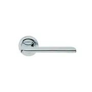Manital Blade Door Lever Set Round Rose Passage - Available in Various Finishes