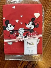 Disney Pottery Barn Mickey Mouse Thanksgiving Table runner Minnie gift party New