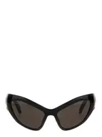 [Balenciaga] Balenciaga-Hamptons Cat Occhiali Da Sole Nero-Donna OS
