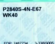 10 PCS ORIGINAL INSERTS P2840S-4N-E67 WK40