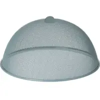 在飛比找momo購物網優惠-【KELA】金屬圓桌罩 灰35cm(菜傘 防蠅罩 防塵罩 蓋