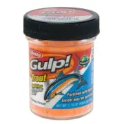 Berkley GDTB2-ORP-Gulp Trout Fishing Bait Lures-Orange Pulp, 1.75 Oz.