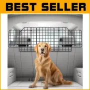 Heavy-Duty Dog Car Barrier for SUVs - Adjustable Triple Folding Safety Gate