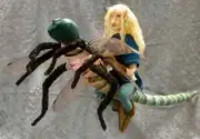 Cloth Doll Pattern "Dragonfly Rider" by Judy Skeel