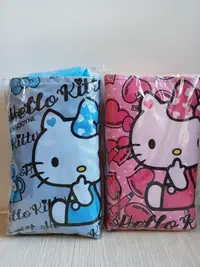 在飛比找Yahoo!奇摩拍賣優惠-AMY家電【Hello Kitty】摺疊手提袋-粉紅-淺藍 