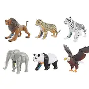 Transforming Animal Robot Toy Action Figure Plastic Toy lion