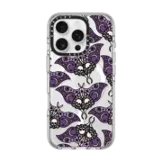 iPhone 16 Pro Clear Case MagSafe Compatible Dark Moth