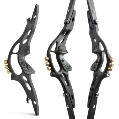19" ILF Recurve Bow Riser Handle Counterweight American Hunting Takedown Archery