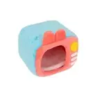 Easy Clean Rabbit TV Pet House Cartoon Design Squirrel Mini Cage Hamster Nest