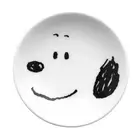 Kaneshotouki Peanuts Snoopy Mini Plate 10.5cm Porcelain White New