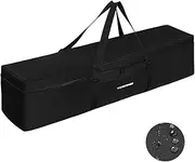 Yorkenbe Camping Cot Bag, 42 Inch Extra Large Zippered Chair Replacement Bag, Waterproof Foldable Carrying Bag with Handle Strap, Large Mouth fits Most Cots & Chairs for Travel Outdoor Camping