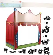 GETAJGHSD 1 Set Puppet Kit for DIY Hand Puppet Model Theater Props Interactive Learning Science Experiment Fine Motor Development Activities