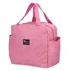 Lunch Box for Women/Men, Insulated Cooler Lunch Bag, 9.8x5.5x9.8 Inch Rose Red