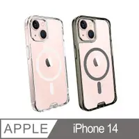 在飛比找PChome24h購物優惠-hoda iPhone 14 6.1吋 MagSafe 晶石