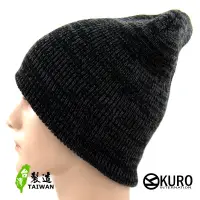 在飛比找蝦皮商城優惠-KURO-SHOP台灣製造 黑、深灰色 混織 保暖內裡 針職