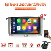9'' Wireless CarPlay Android Auto Head Unit For Toyota LandCruiser 2002-2006 (for: Toyota)