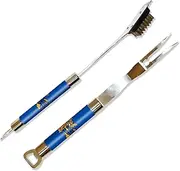 NCAA Kentucky Wildcats Barbeque Fork and Grill Cleaner Set