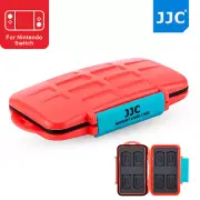 JJC Memory Card Case Hard Holder for Nintendo Switch Game Card*8+Micro SD Card*8