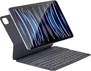 Smart Keyboard Folio for iPad 10th Generation 2022, Magnetic iPad Keyboard Case with Two Viewing Angles, QWERTY US English, Front Back Protection (Black)