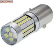 White Motorcycle Motorbike H6 Headlight 6v 12v Ba20d H4 Bixenon Beam 3030 66smd Led Moped Scooter Atv Lamp Bulb P15d P45t Light