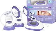 Lansinoh - 2-in-1 Double Electric Breast Pump - Mains or Battery Operated