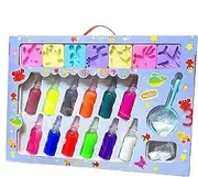 Water Fairy Pets Kits | Toy Kit Handmade 12 Colors Water Fairy Gel Kit - Craft Kit Creative Animal with 3D Molds Putty Toys for Girls & Boys