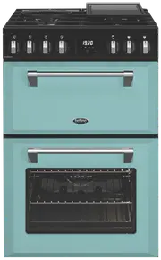 Belling Mini Richmond 60cm Dual Fuel Freestanding Cooker - Country Blue