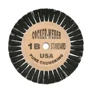 COCKER WEBER CHUNGKING #1B SINGLE-ROW BRISTLE BRUSH, 2-7/8" (4PCS)