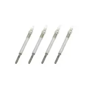 4 x Bosch Glow Plugs for Volvo C30 1.6 Drive 1.6L D4164T I4 Hatchback 10-13