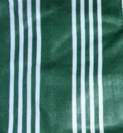 Longaberger 1998 Christmas Glad Tidings OTE Liner-Hunter Green Stripe-NEW!