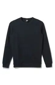 Quiksilver Flanders Cotton Blend Thermal T-Shirt in Black at Nordstrom, Size Small