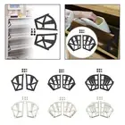 2x Shoe Drawer Cabinet Hinge Turning Rack Accessory Cabinet Flip Frames