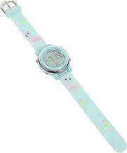 [DEARMAMY] Luminous Watch Watches Watch Cartoon Design Watch Portable Student Watch Boy Watch Cartoon Watch Abs Blue