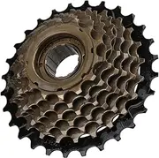 MEIJUN 7 Speed Threaded Freewheel 14‑28T Mountain Bike Freewheel Threaded Hub Type Replacement