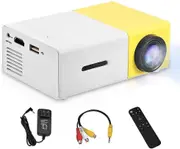 Portable 1080p Led Projector - Mini Projector For Home Cinema Theater Movie Support