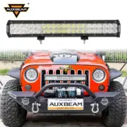 AUXBEAM 20" LED Work Light Bar Spot Flood Combo For Off-road Truck ATV UTV 1PCS