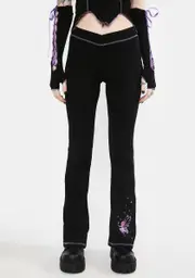 [The Grave Girls] Dark Trance Yoga Pants