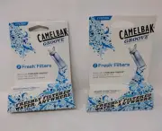 NEW CamelBak Groove Portable Filtration System 2x2-Pack for Water Bottle Filters